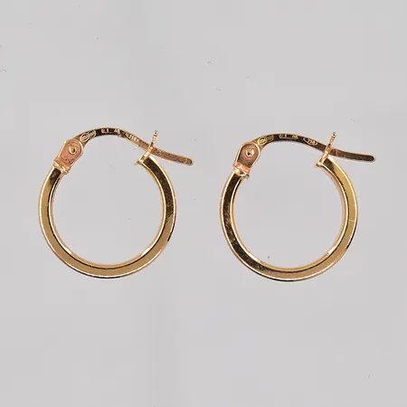 Örhängen UnoAErre Ø 12,8mm bredd 3,5mm 18K Vikt: 2 g