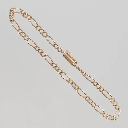 Armband Figaro 19,5cm bredd 3mm 18K 4,1g.