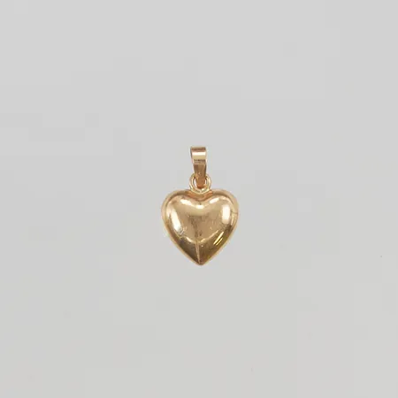 Hänge "hjärta" 12mm 18K 1,1g.