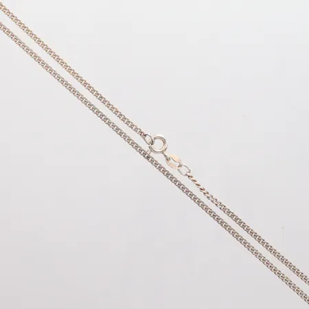 Kedja Pansar längd 45,5cm, bredd 2mm, silver 925/1000 Vikt: 4,9 g