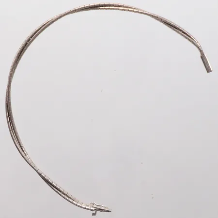 Armband längd 18,5cm, bredd 5,1mm, kistlås, silver 835/1000 Vikt: 10,5 g