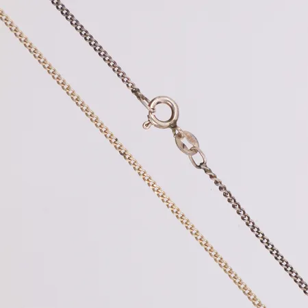 Kedja Pansar längd 41,5cm, bredd 1,4mm, silver 925/1000 Vikt: 2,7 g