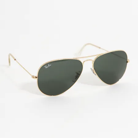 Ett par solglasögon RayBan Modell RB3025 Aviator Large, stl: 58¤14, fodral