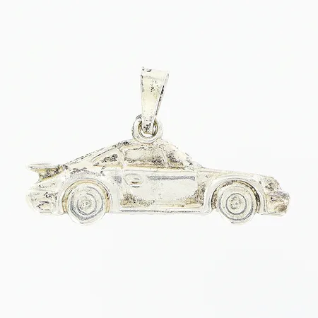 Hänge bil 18x29mm silver 925/1000. Vikt: 2,2 g