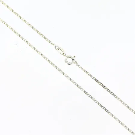 Kedja Guldfynd Pansar längd 50cm bredd 1,5mm, silver 925/1000. Vikt: 3 g