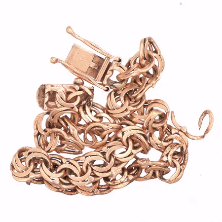 Trasigt guld 18k. Vikt: 8,1 g