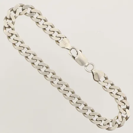 Armband Pansar längd 21cm, bredd 7,2mm, GHA, silver 925/1000  Vikt: 18,9 g