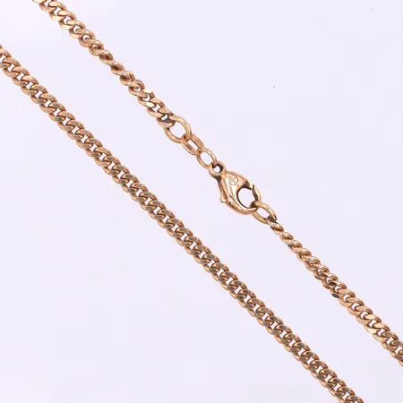 Collier Pansar Balestra,längd ca 46 cm,bredd 3.2 mm,18k. Vikt: 17,9 g