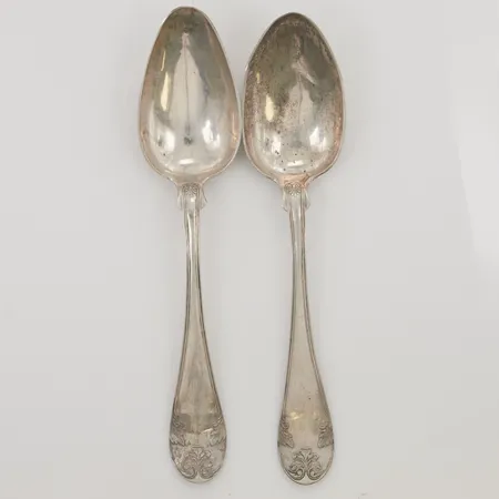 2 Skedar 21cm 830/1000 Silver 80,2g.