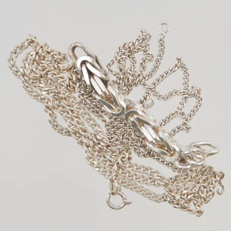 Diverse silversmycken defekt 925/1000 Silver 24,9g.