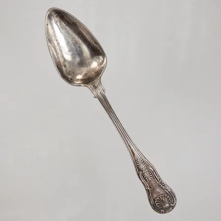 Bordssked Engelsk Snäck modell (Kings Pattern) år 1849, 18cm Silver 830/1000 Vikt: 37,6 g