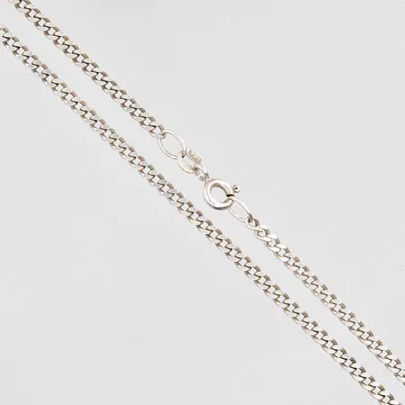 Kedja Pansar längd 40,5mm bredd 2,5mm silver 835/1000 Vikt: 5,4 g