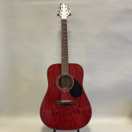 Akustisk gitarr Greg Bennet by Samick D-4/TR, Serienummer SI08110021, Indonesien, smärre stötskador, repor, hårt case. Skickas med Bussgods eller PostNord