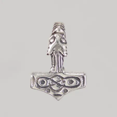 Hänge Torshammare 15mm, bredd 10mm, silver 925/1000 Vikt: 1,6 g