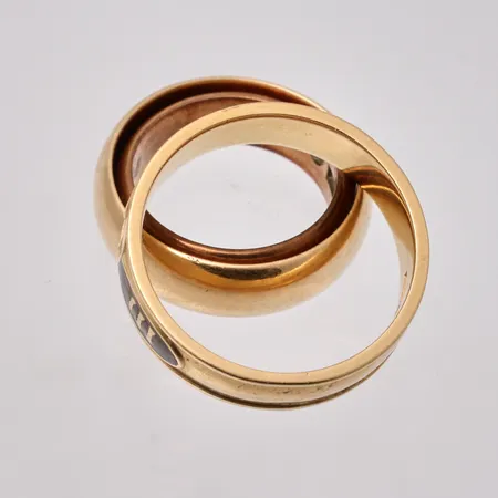 Diverse defekt guld, 18K, 21,8g.