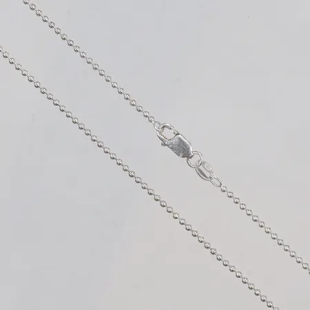 Kedja Kullänk 50cm bredd 1mm silver 925/1000 Vikt: 3,6 g