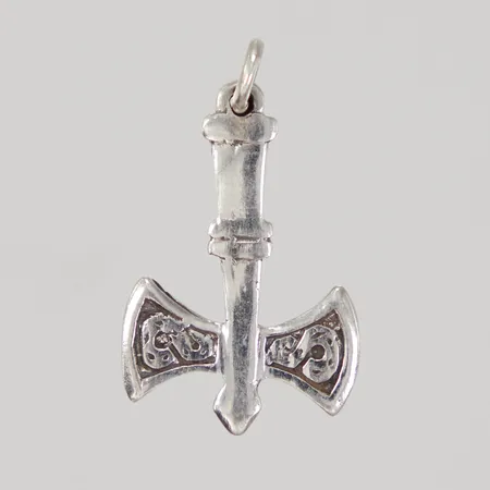 Hänge dubbelyxa 24mm, bredd 16mm, Silver 925/1000 Vikt: 1,7 g