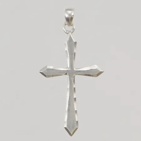 Hänge "kors" 30mm 925/1000 Silver 1,3g.