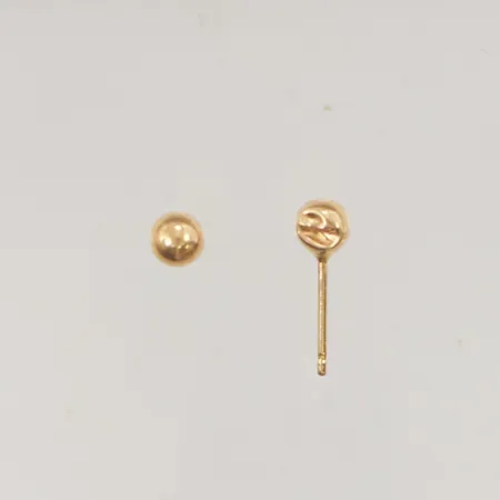 Örhängen 3mm en defekt, 18K 0,3g.