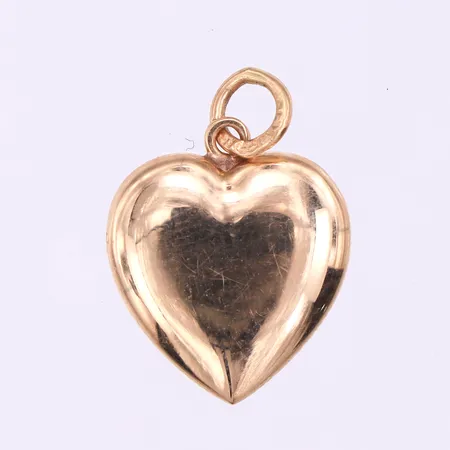 Hänge hjärta, 18x13mm, 18K, 1,0g Vikt: 0 g