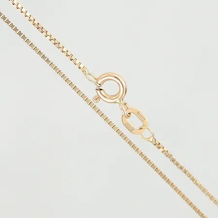 Kedja Venezia Guldfynd, längd 36,5cm, bredd 0,8mm 18K  Vikt: 2 g