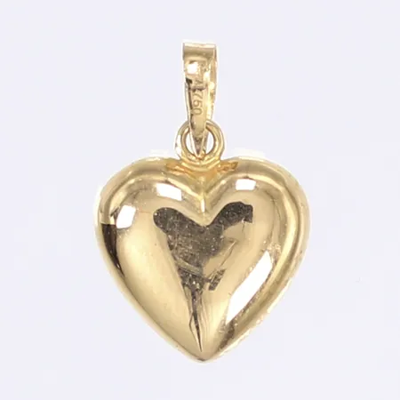 Hänge i form av hjärta höjd 22mm inkl öglan 18K Vikt: 0,7 g