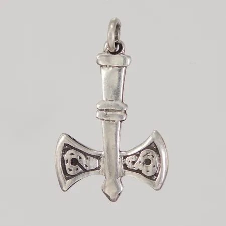 Hänge dubbelyxa 24mm, bredd 16mm, Silver 925/1000 Vikt: 1,7 g