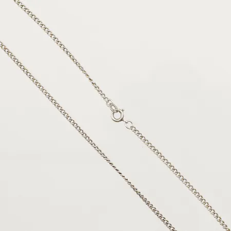 Kedja Pansar längd 50cm, bredd 2,1mm, 835/1000 silver Vikt: 5 g