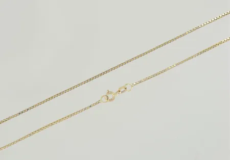 Halskedja venezia längd 50 cm, 18K
