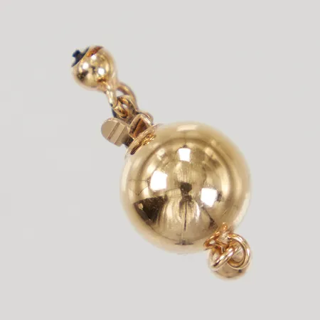 Låsdel 27x10mm, defekt, 18K Vikt: 1,4 g