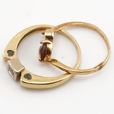 Diverse guld, 18k Vikt: 4 g