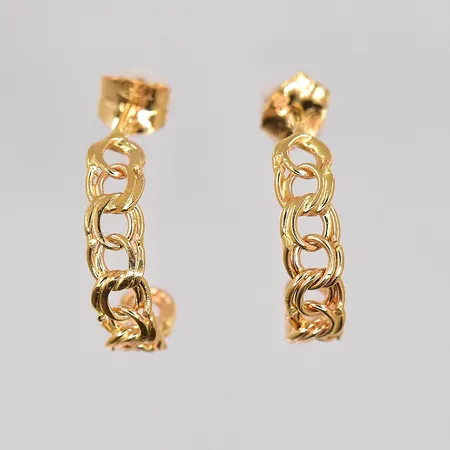 Örhängen Bismarck 15x4mm, 18K Vikt: 1,6 g