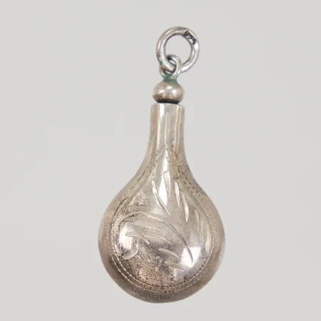 Hänge med droppe med mönsterdekor längd 38mm, bredd 17mm, 925/1000 Vikt: 3,3 g