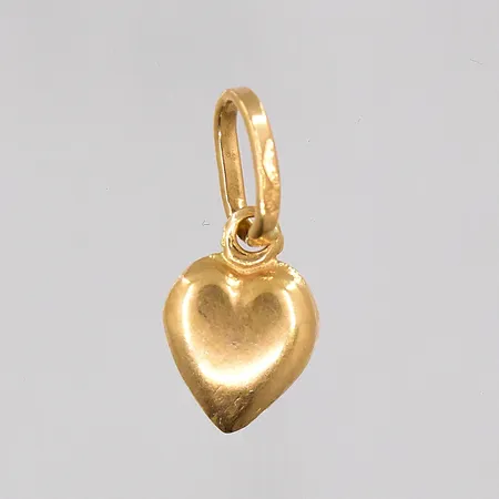 Hänge hjärta 16x7mm, 18K Vikt: 0,6 g