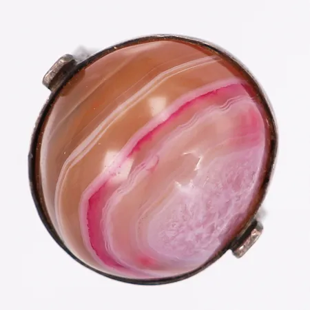 Ring med bandagat stl:17 bredd: 3-20mm, ojämn skena, silver 900/1000 Vikt: 8,1 g