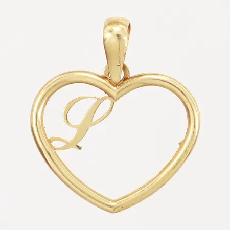 Hänge defekt, 22x18mm, 18K Vikt: 0,5 g