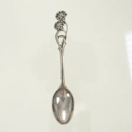 Moccasked blomma 10cm, silver 830/1000-delar 7,4g 