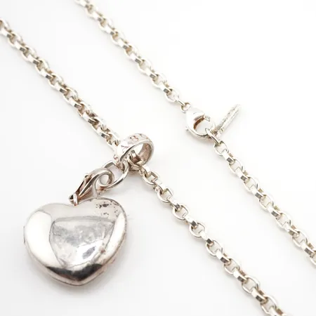 Collier Thomas Sabo, silver, 72cm, bredd 4mm, hänge30mm x 22mm, 925/1000 Vikt: 33,3 g