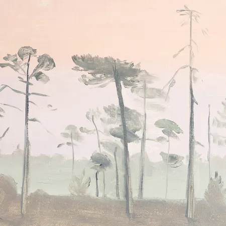 Tavla Olja på duk Vera Frisén (1910-1990), rammått: 36x27,5cm, mindre krackeleringar förekommer. Skickas med postpaket.