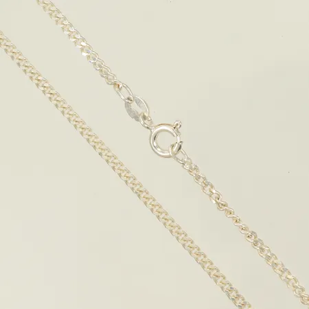 Halskedja Pansar längd 70cm, bredd 2mm, silver 925/1000-delar 8,1g Vikt: 8,1 g