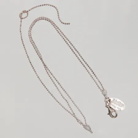 Armband treradigt med kulor längd 20cm, bredd ca 4mm, ena raden av, Rosin Smycken AB, Silver 925/1000 Vikt: 4,3 g