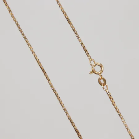 Kedja Venezia längd 45,5 cm, bredd 2mm, ojämnheter, 18K Vikt: 5,8 g