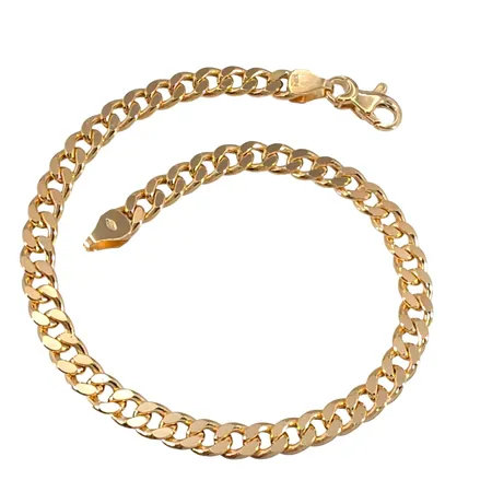 Armband Pansar i 18K guld, ej massiv modell, Guldfynd (GHA), längd 21,0 cm, bredd 5 mm, tjocklek 2 mm, fint skick Vikt: 8,1 g