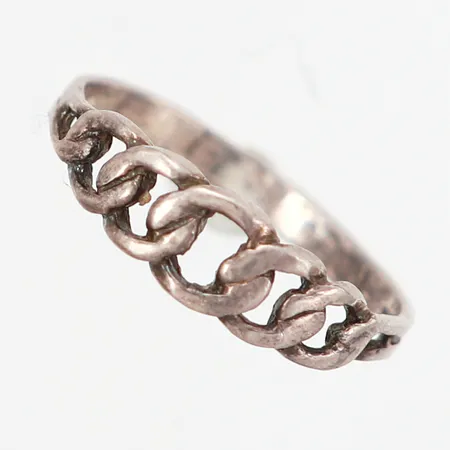 Ring pansar stl:17½, bredd: 2-5mm, silver 925/1000 Vikt: 1,4 g