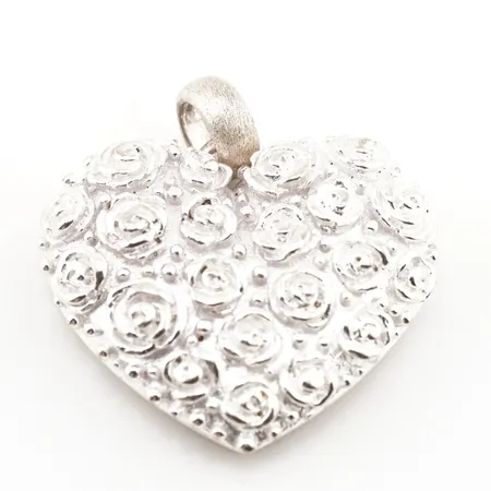 Hänge, silver, 35mm x 35mm, 925/1000 Vikt: 15,8 g