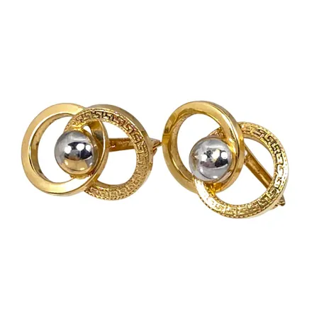 Örhängen i 14K guld, defekta Vikt: 2,9 g