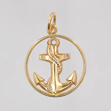 Hänge ankare höjd 21mm bredd 14mm, 18K Vikt: 0,7 g