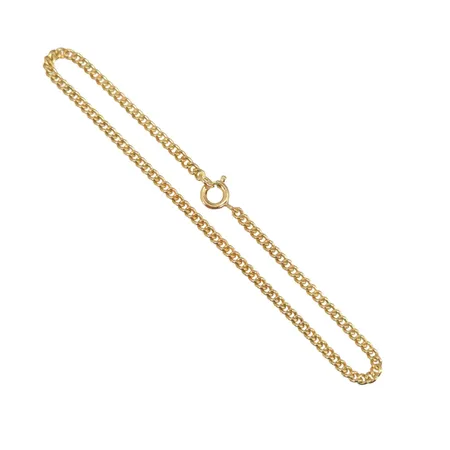 Armband Pansar i 14K guld, längd 18,5 cm, bredd 2,3 mm Vikt: 3,8 g