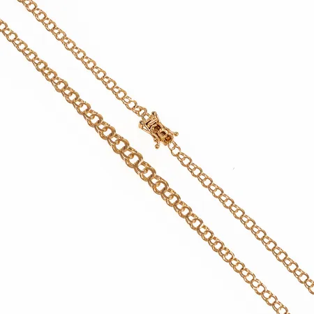 Collier doserad Bismarck 42cm, bredd 3-5mm 18K 6,1g.