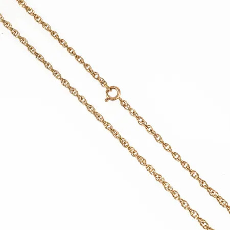 Kedja vriden ankarlänk 45cm bredd 3mm 9K 7,7g. 